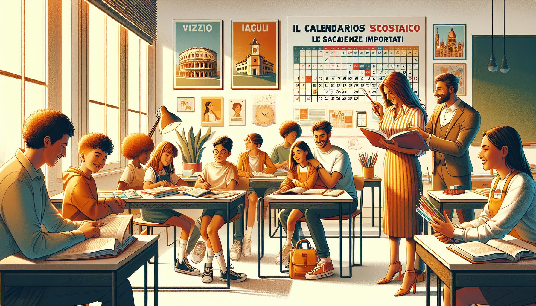 Il calendario scolastico e le scadenze importanti