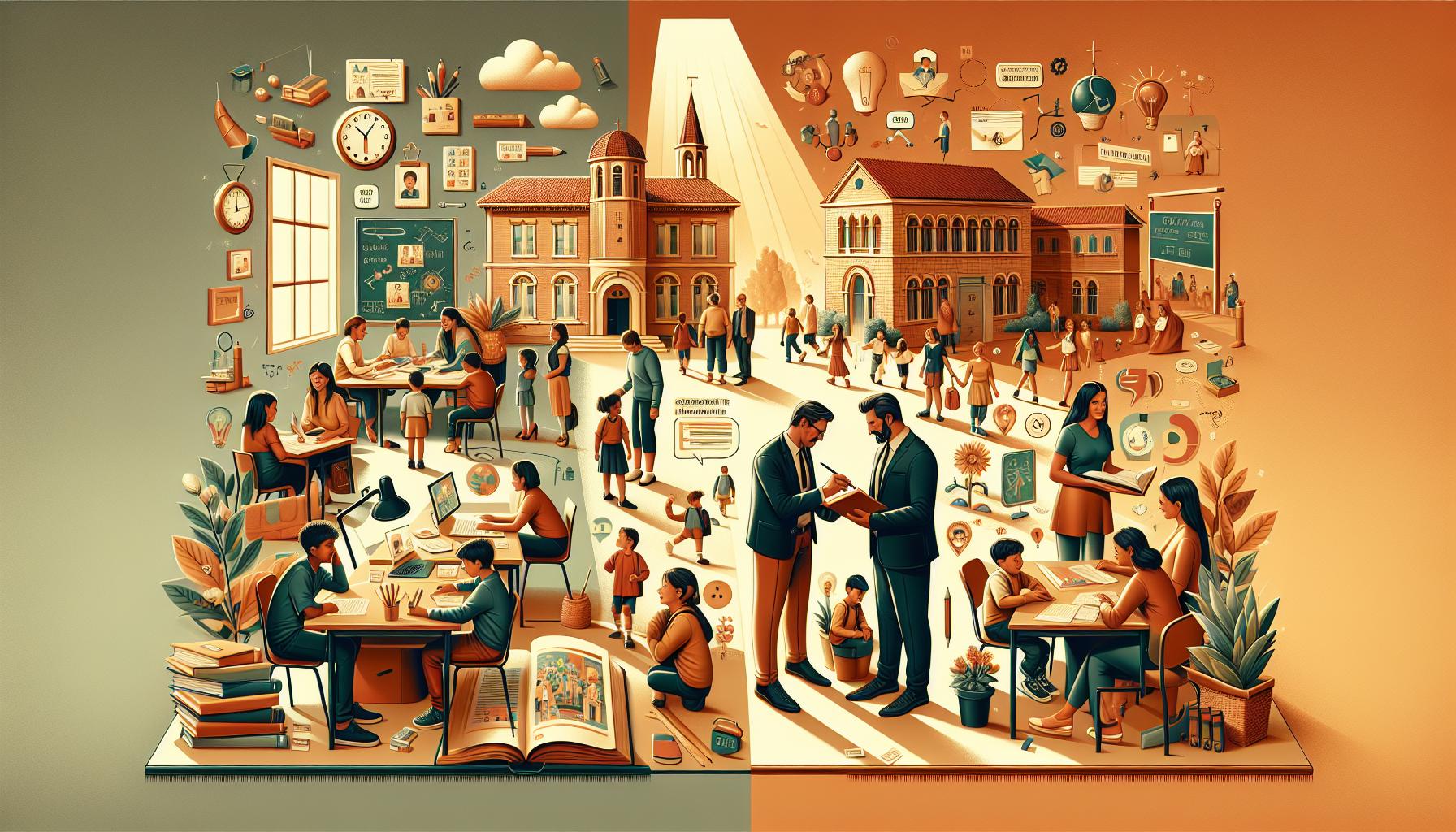 Differenze tra scuole paritarie e scuole pubbliche