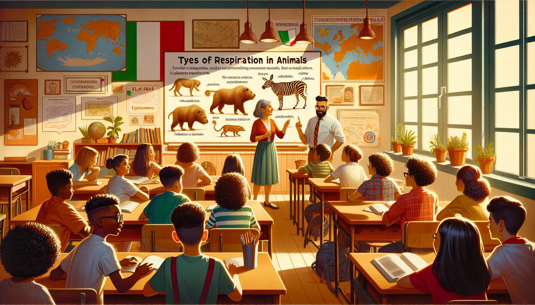 I diversi tipi di respirazione negli animali