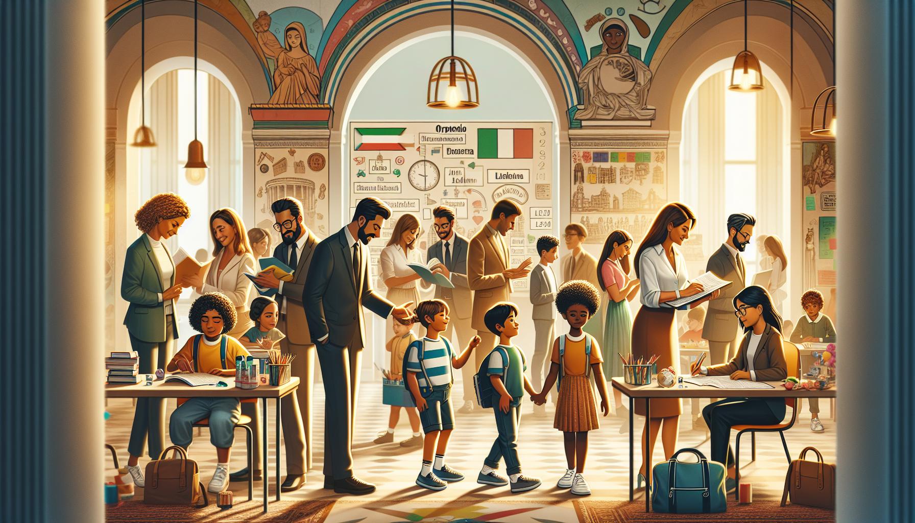 Orari di inizio e fine delle lezioni 2025