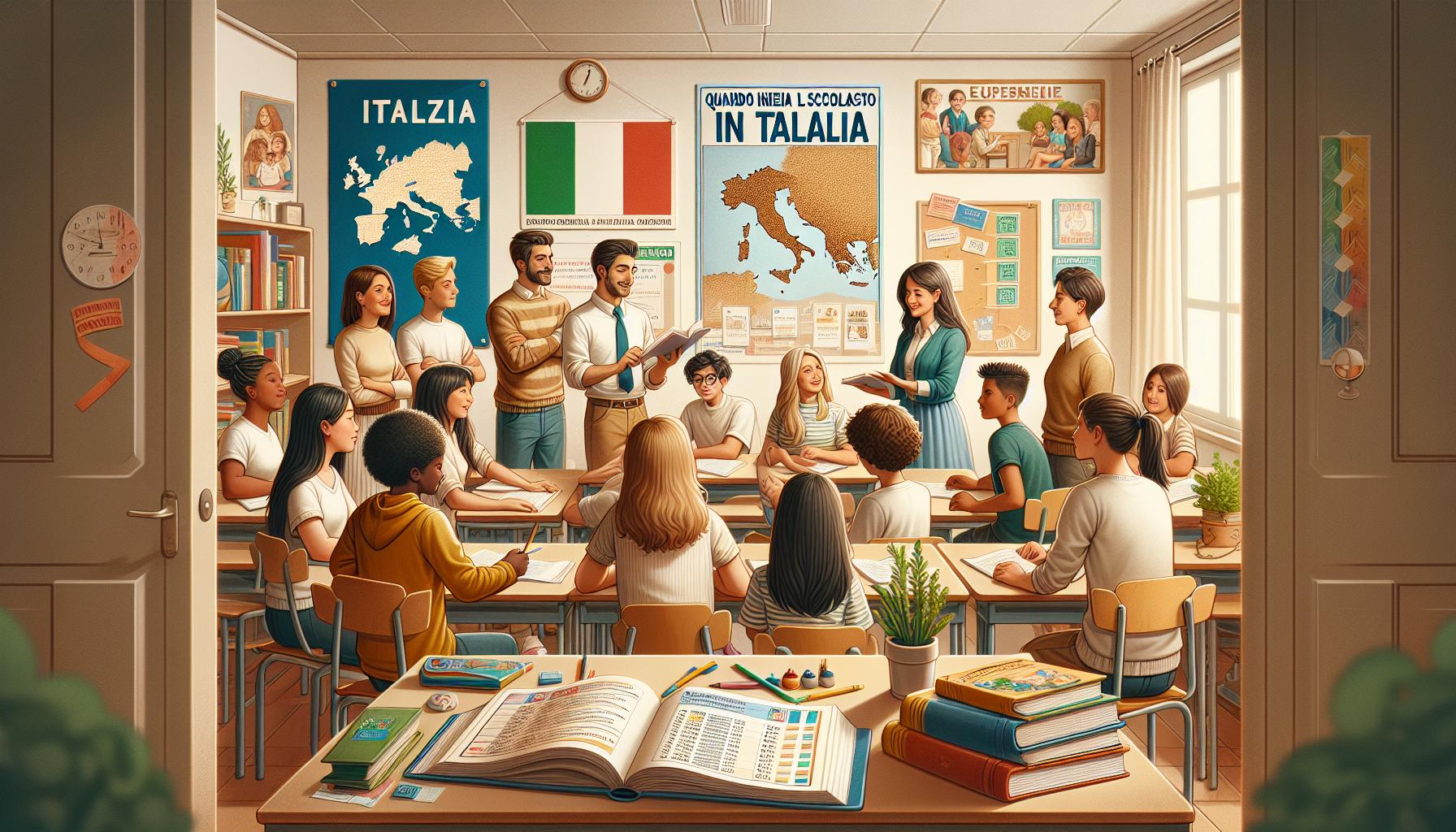 Quando inizia l'anno scolastico in Italia?