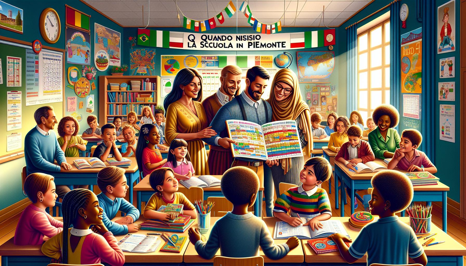 Quando inizia la scuola in Piemonte: calendario e suggerimenti per le famiglie