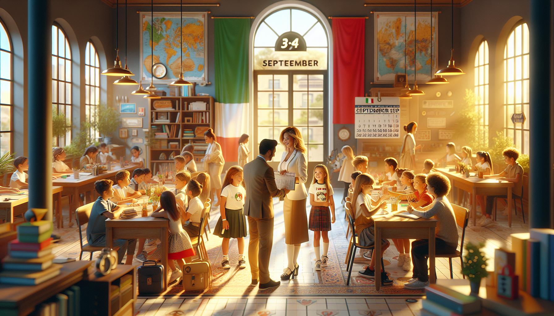 Quando inizia la scuola a settembre: preparati con il calendario ufficiale