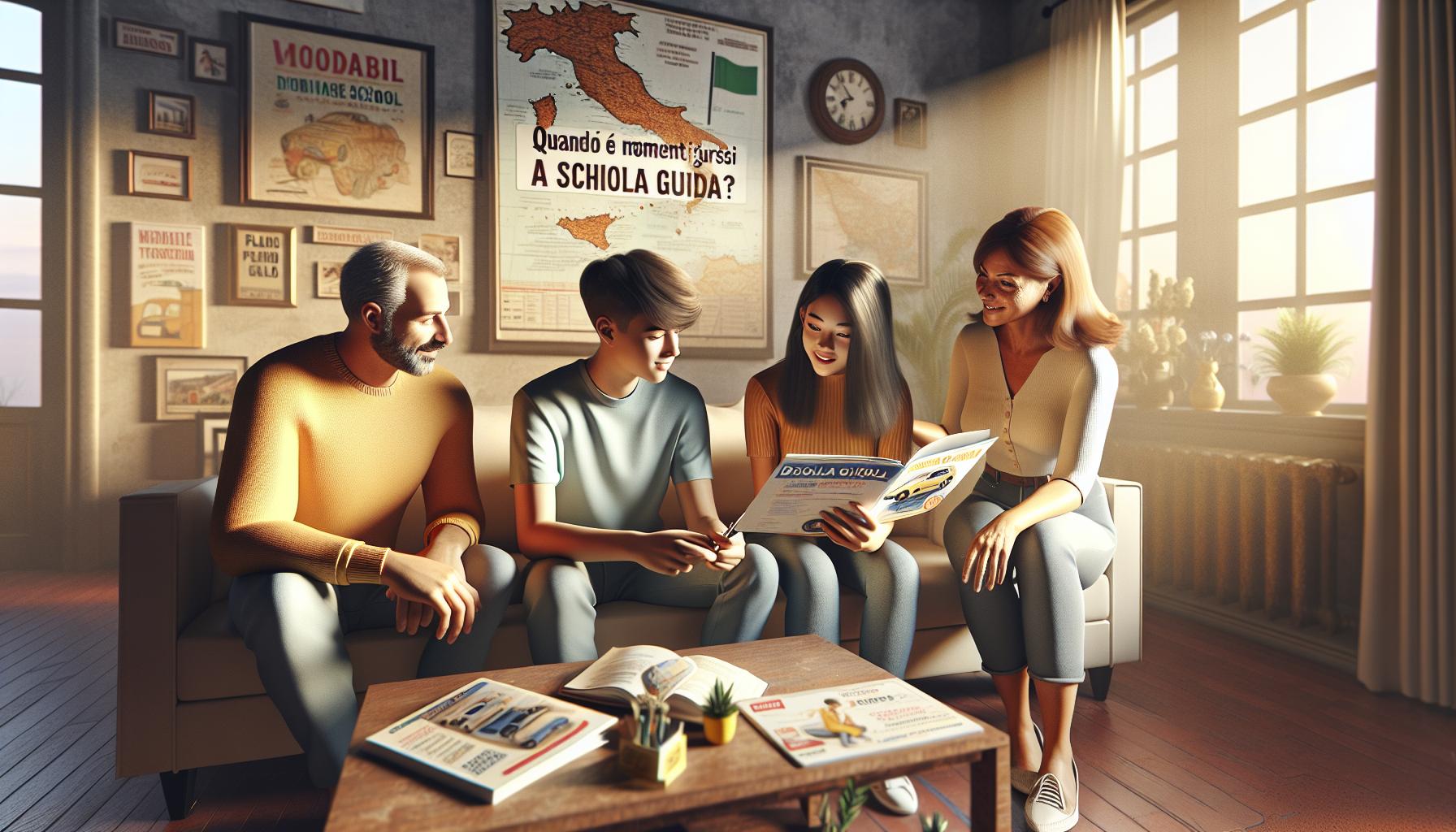 Quando è il momento giusto per iscriversi a scuola guida?