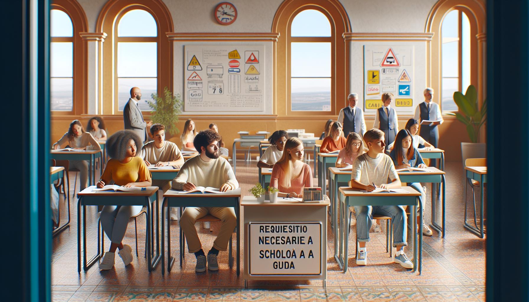 Requisiti necessari per l'iscrizione a scuola guida